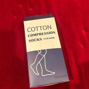 Blue & Pink Compression Socks